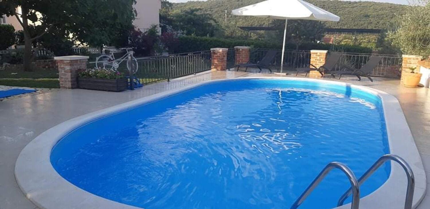 Apartments Robi- Swimming Pool And Beautiful Garden Kampor Kültér fotó