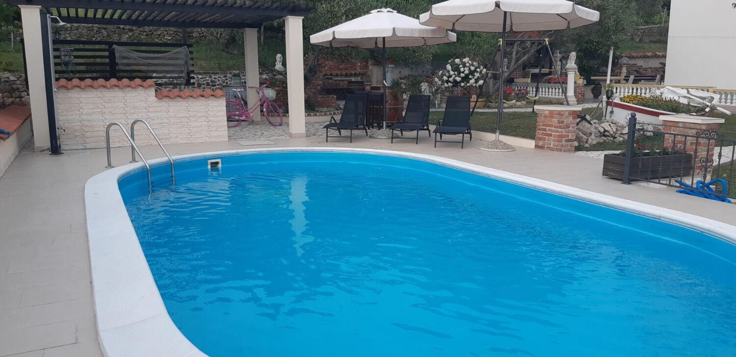 Apartments Robi- Swimming Pool And Beautiful Garden Kampor Kültér fotó